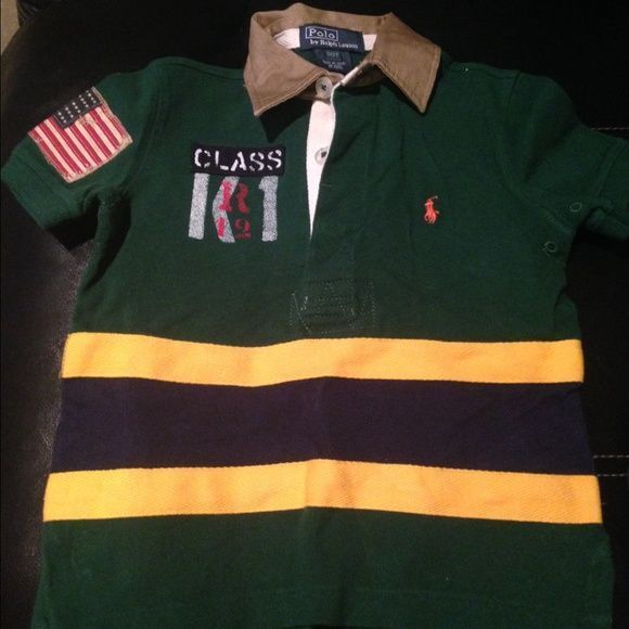 Polo Ralph Lauren Tops - Bundle of boys polo t shirts and a hoody .